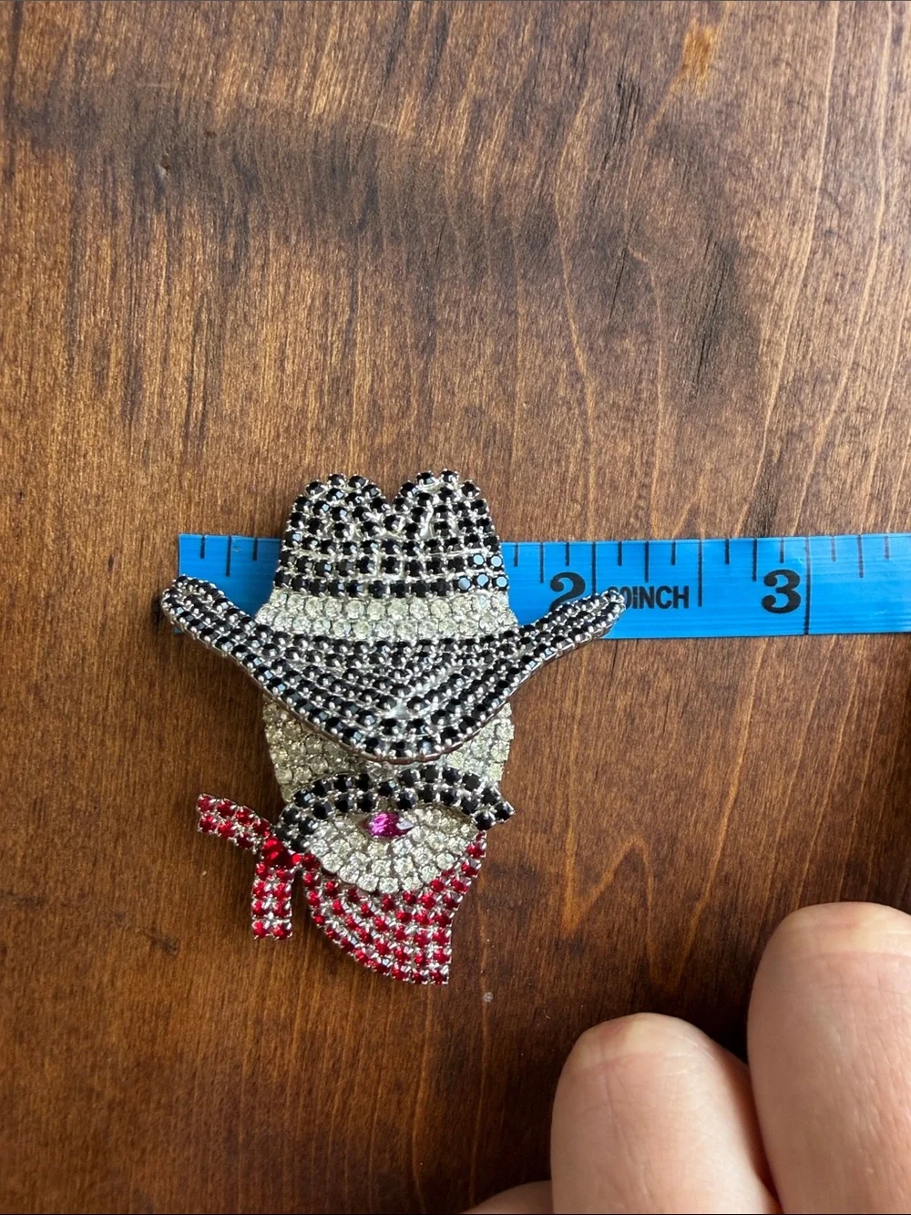 Vintage Butler & Wilson Western Cowboy brooch